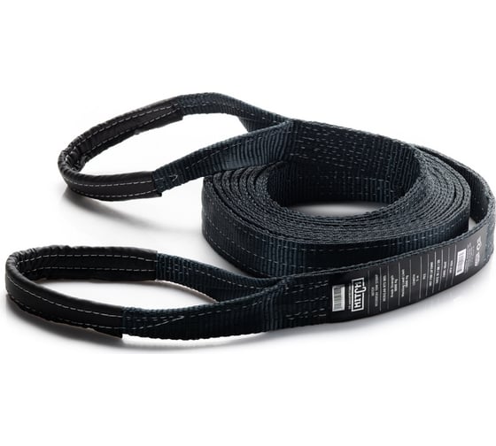 Буксировочный динамический трос HITCH PROFESSIONAL лента 5т, 6 м, петля-петля SZ071509