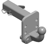 Узел сцепной в сборе US-2 ТСУ (50x50 мм; с шаром F) для Toyota LAND CRUISER с 1998 г AvtoS TY-07