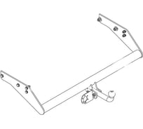 Фаркоп ТСУ (шар тип А) УАЗ Cargo с 2011 г/Profi с 2017 г AvtoS UAZ-09