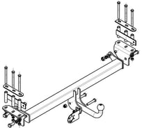 Фаркоп ТСУ Nissan PATROL GR 01.1998-2004 гг AvtoS NS 12
