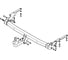 Фаркоп ТСУ Toyota RAV-4 з/к на двери 2009-2012 гг AvtoS TY 23 1