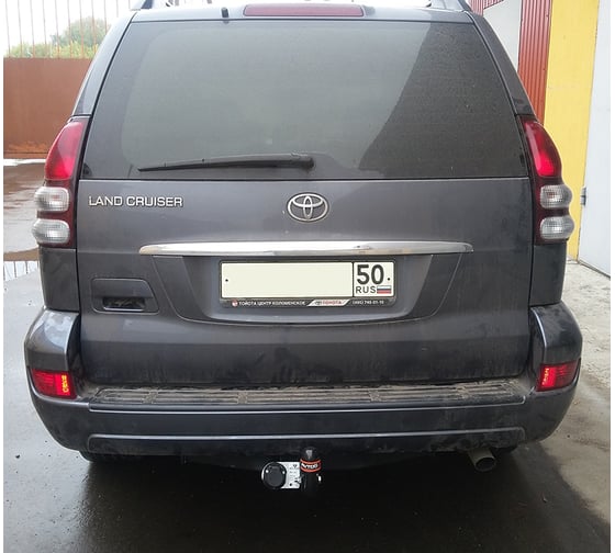 Фаркоп ТСУ з/колесо снизу для Toyota LAND CRUISER J120 PRADO 2002-2009 гг AvtoS TY 21