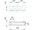Защита бордюра (колесоотбойник, тип 2), белая, 500 мм Parallax Параллакс 602WN2502-ZCH 2