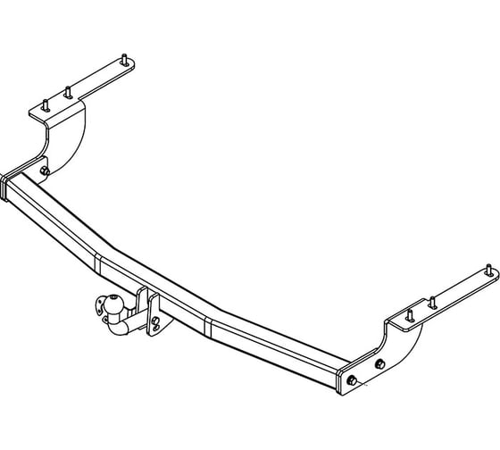 Фаркоп ТСУ Toyota HIGHLANDER 2007-2010 гг AvtoS TY 32 1