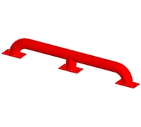 Защита бордюра (колесоотбойник, тип 2), красная, 900 мм Parallax Параллакс 602RD6502-ZCH