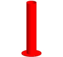 Защитный столб красный, 750 мм Parallax Параллакс 610RD7500-ZCH