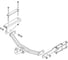 Фаркоп ТСУ Ssang Yong ACTYON SPORT 2007-2011/с 2012 г AvtoS SY 008 2