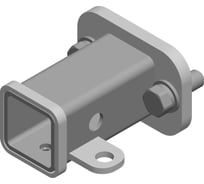 Адаптер фаркопа (под квадрат 50x50 мм; на 2 болта; М16-90 мм) AvtoS Z2-16