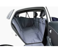 Автогамак для перевозки собак A&P Rich Dog серый с черной окантовкой ARDF121