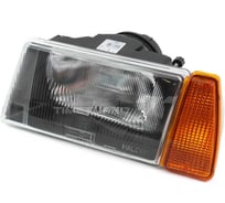 Фара Формула Света В-2108 (лев, б/л, чёрный корпус) 081.3711-01