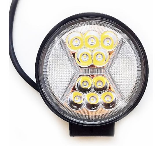 Рабочий свет 9-30V 117W 6000К Active (Epistar/39, направленный, Ø115х45) ZOOML WL-39R01-H 1