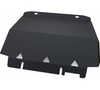 Защита радиатора Автоброня для Ford Ranger III 2011-2015 г.в., сталь 1.8 мм, с крепежом 111.01829.1