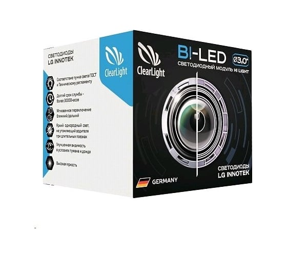 Светодиодная линза Clearlight 3,0 BI-LED серия DUO 1шт. KBM CL G3 DUO 1 1