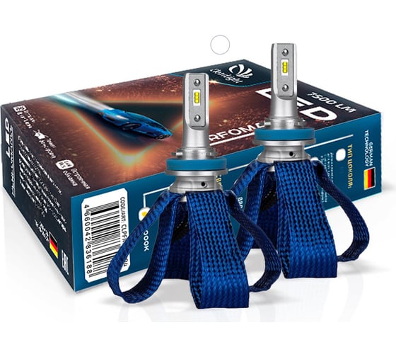 Комплект ламп Clearlight LED Performance H1 7500 lm 6000K, 2 шт. CLPFMLEDH1-2 1