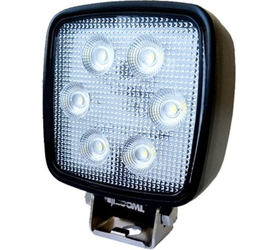 Рабочий свет ZEPRO 10-50V 18W 6000-6500К Power (Cree/6 рассеянный,100х100х45) WL-3530601L 1