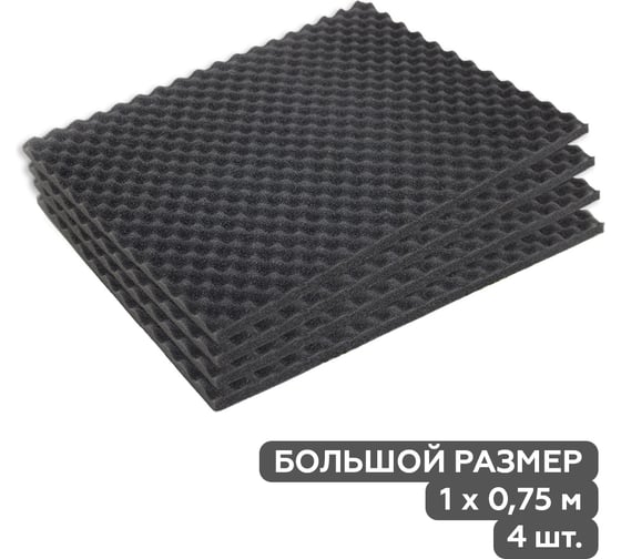 Звукопоглощающий материал STP Biplast Premium 15А (armor) (4шт-уп) 08628-002-19