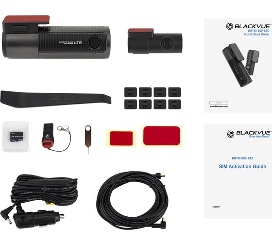 Автомобильный видеорегистратор Blackvue DR 750X-2CH LTE Plus