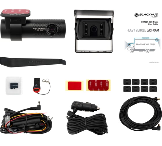 Автомобильный видеорегистратор Blackvue DR750X-2CH TRUCK PLUS