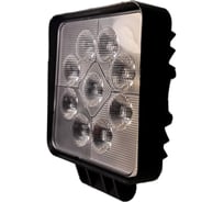 Рабочий свет ZOOML 9-32V 27W 6500-7000К Standard (Epistar/9, рассеянный, 110х110х30) WL-334007SL