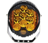 Рабочий свет ZOOML 10-60V 45W 3000-3500К Golden yellow (3535SMD/15, комбинированный, (Ø120х50) WL-330047HL-GY
