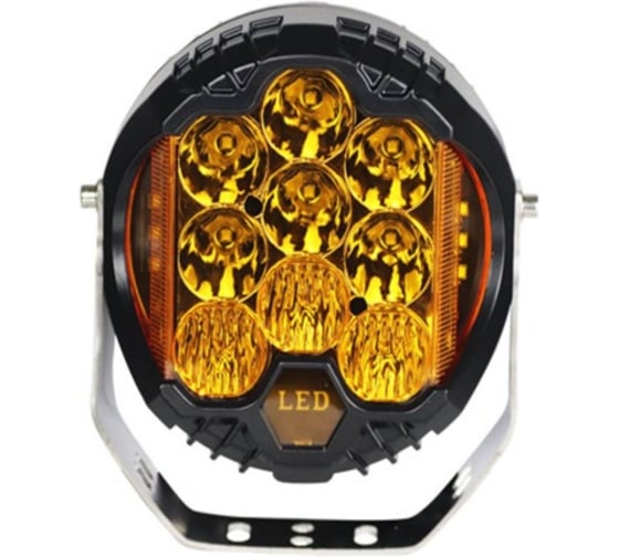 Рабочий свет ZOOML 10-60V 45W 3000-3500К Golden yellow (3535SMD/15, комбинированный, (Ø120х50) WL-330047HL-GY 1
