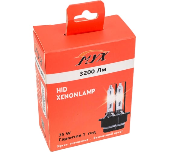 Штатный ксенон MYX Light D2S, 12 В, 35 Вт, 6000 K, металл, 2 шт. 03D260M