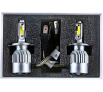 Светодиодные автолампы MYX Light C9 H4, 12 В, 25 Вт, COB, 6000 K, 2 шт. 10904 010904 MYX010904