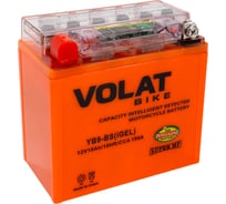 Мотоаккумулятор VOLAT 12V 10Ah YB9-BS(iGEL) L+, для мотоцикла, скутера, гидроцикла, квадроцикла, снегохода и генератора 137x75x134 YB9-BS(iGEL) YB9-BS(iGEL)Volat
