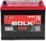 Аккумулятор BOLK ASIA 75 А/ч обратный R+ 260x175x225 D26 EN 710 А BA 75-3-R 2