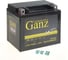 Аккумулятор мото GANZ AGM 12 А/ч прямой L+ 152x87x132 мото EN 270 А GN1212 1