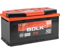 Аккумулятор BOLK BEFB Stop&Go 100 А/ч обратный R+ 353x175x190 L5 EN 850 А 100-3-R