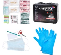 Аптечка первой помощи автомобильная BOLK в кейсе ГОСТ (нов.обр.) BSE102001