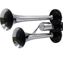 Сигнал автомобильный воздушный Вымпел СА-30 (12-24В, 2тона, пневмо, 120Дб) 5367