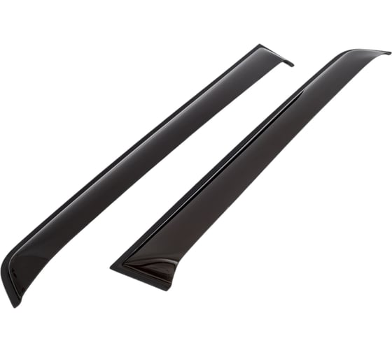 Дефлекторы окон на третью часть Toyota Highlander II 2007/Kluger 2007 Cobra Tuning T24207(3) 1