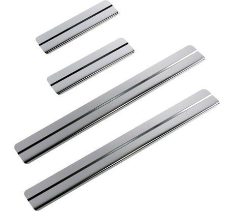 Накладки внутренних порогов DolleX NISSAN Qashqai I J10, II J11 2006-20, Note I E11 2005-13 NSI-019