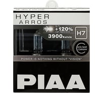 Галогенные лампы Piaa HYPER ARROS H7, 3900 K, 55 Вт, 2 шт., светоотдача +120 HE-903-H7