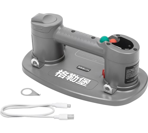 Присоска электрическая DLT GRABO H V2, удреж.вес 150кг, 10W 1362