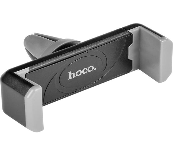 Автомобильный держатель для смартфона Hoco CPH01, на дефлектор, черный 6957531018223
