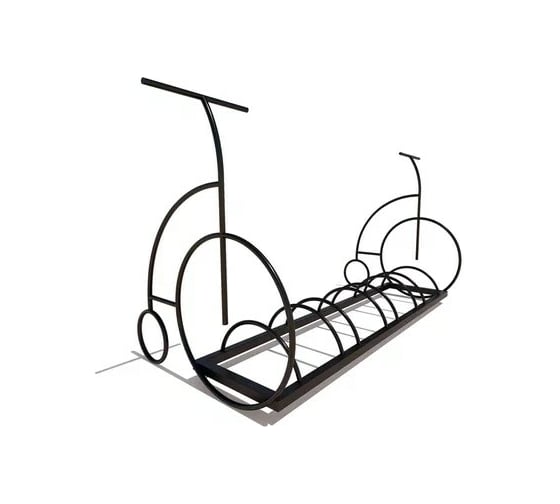 Велопарковка 7 скамеек Пенни 17017/ВП_ПЕННИ/9005