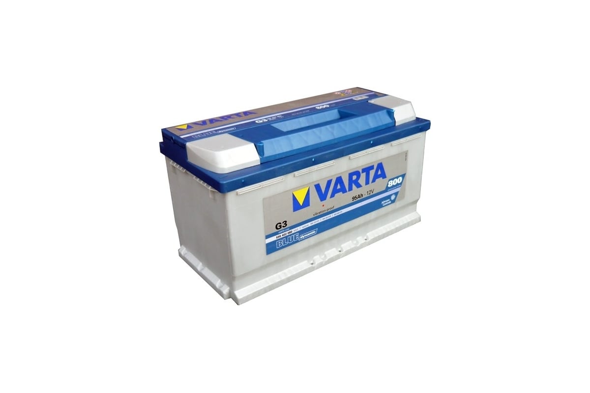 Аккумулятор VARTA Blue Dynamic G3 EN800 А 95 А/ч, обратная R+, 353x175x190  мм 595402080 - выгодная цена, отзывы, характеристики, фото - купить в  Москве и РФ