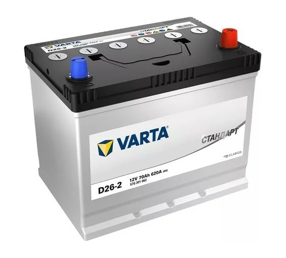 Аккумулятор VARTA EN620 А 70 А/ч, обратная, 258x174.5x223 мм 570301062 1
