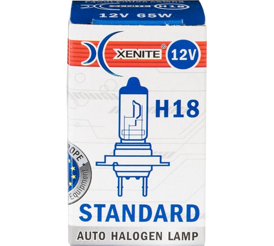 Автомобильная лампа XENITE H18, STANDARD, 1 шт. 1007147