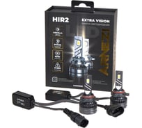 Лампа светодиодная ARNEZI 12/24V HIR2 65W 4900lm PX20d 6000K  Extra Vision LED 2 шт. DUOBOX IP68 A2000008