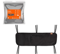 Утеплитель радиатора AIRLINE для а/м ГАЗель 3302 (рестайлинг), полиэстер/войлок, цвет черн. ADAT017