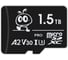 Карта памяти Smartbuy micro SDXC 1.5 TB Pro U3/A2/V30; R/W:90/70 MB/s с адаптером SB1T5SDP01 2