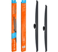 Щетки стеклоочистителя комплект AIRLINE 600/450мм (24/18) зимние с креплением VATL5.1, 2 штуки AWBM165