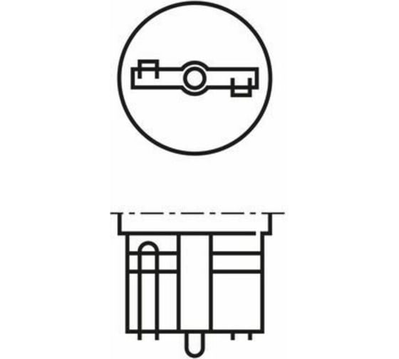 Светодиодная лампа BOSCH LED RETROFIT COOL 12V W5W 1W 6000K, 2 шт. блистер 1 987 301 505