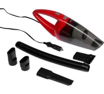 Автомобильный пылесос Cartage CYCLONE TURBO 100 Вт, 12 В, 5 насадок, красный 4466361
