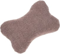 Автомобильная подарочная подушка Cartage Настоящему мужчине, лен, коричневый, 16х24 см 6244558