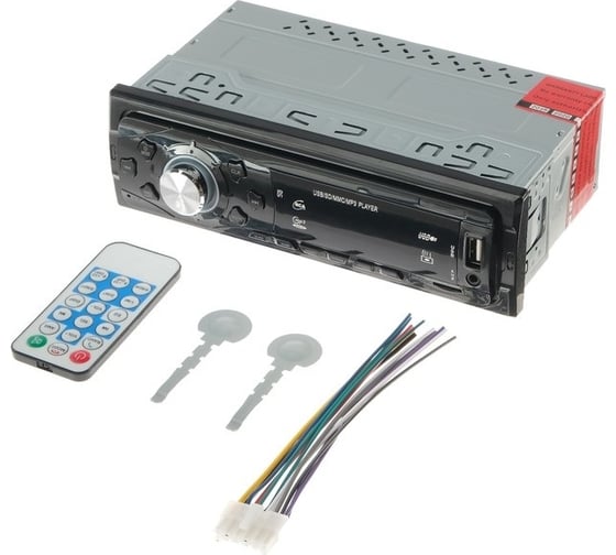 Автомагнитола Cartage USB, MP3, AUX, MicroSD, 60 Вт, LT-2 3479616